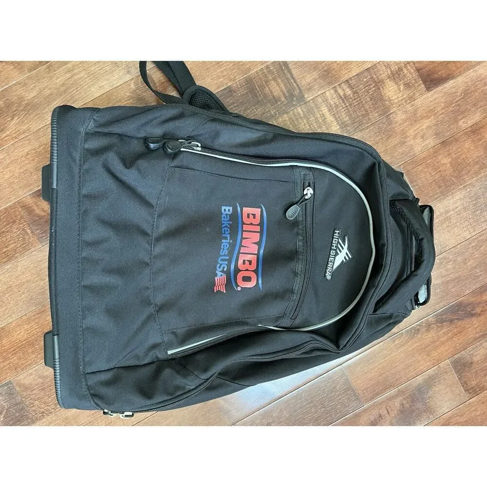 High Sierra Rolling‎ Backpack with Laptop Sleeve, One Size